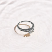 Travel Engagement Accent Ring