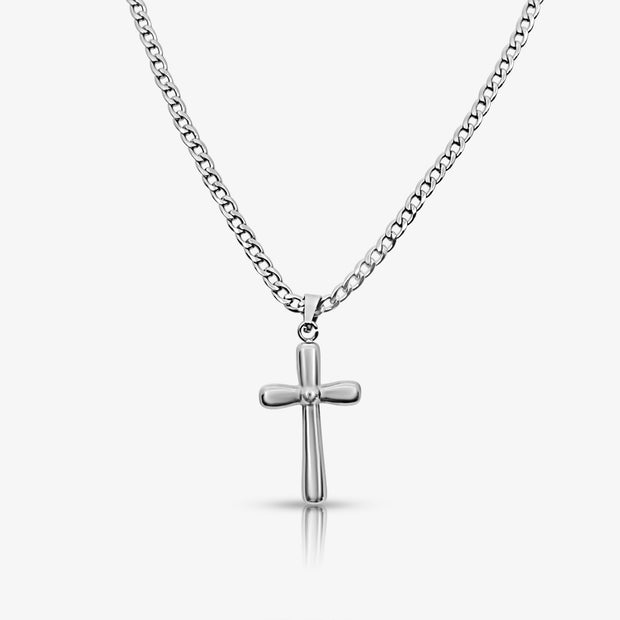 Pure and Simple Cross Necklace - EVRYJEWELS