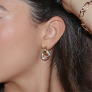 Interlock Earrings - EVRYJEWELS