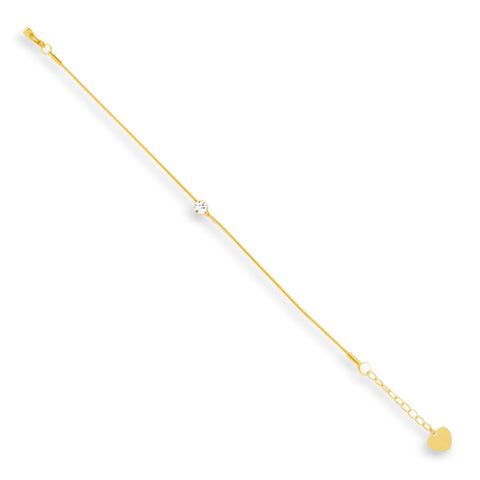 Dainty Crystal Charm Bracelet - EVRYJEWELS