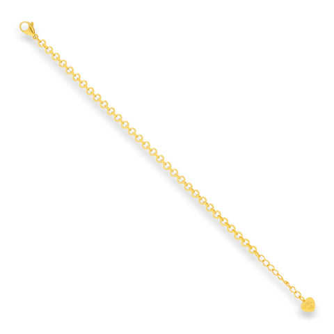 Rounded Link Chain Bracelet - EVRYJEWELS