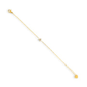 Initial A Crystal Bracelet - EVRYJEWELS