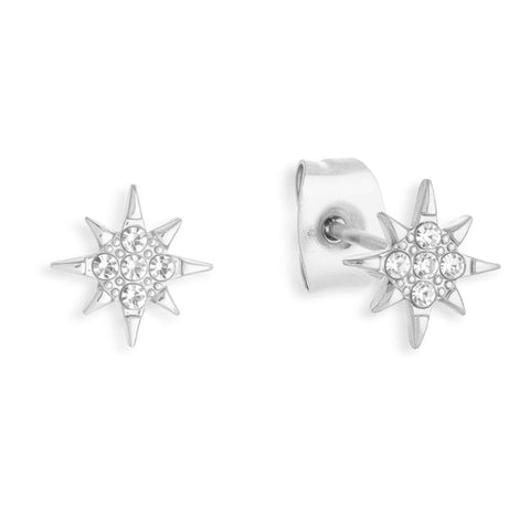 North Star Crystal Studs - EVRYJEWELS