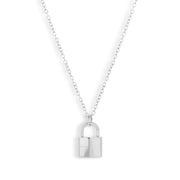 Lock Pendant Necklace - EVRYJEWELS