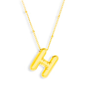 Bold Letter Initial Necklace - EVRYJEWELS