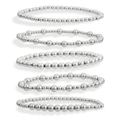 Capri Bundle : 5 Piece Bracelet Bundle - EVRYJEWELS