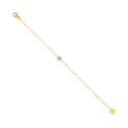 Initial Crystal Bracelet