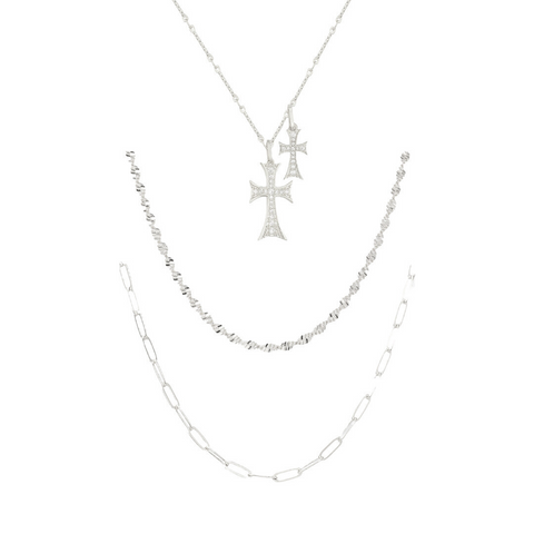 Evry Day Bundle : 3 Piece Necklace Bundle - EVRYJEWELS