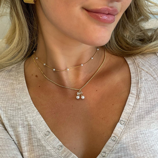 Cherry Kisses Necklace
