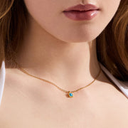 Faye Birthstone Necklace