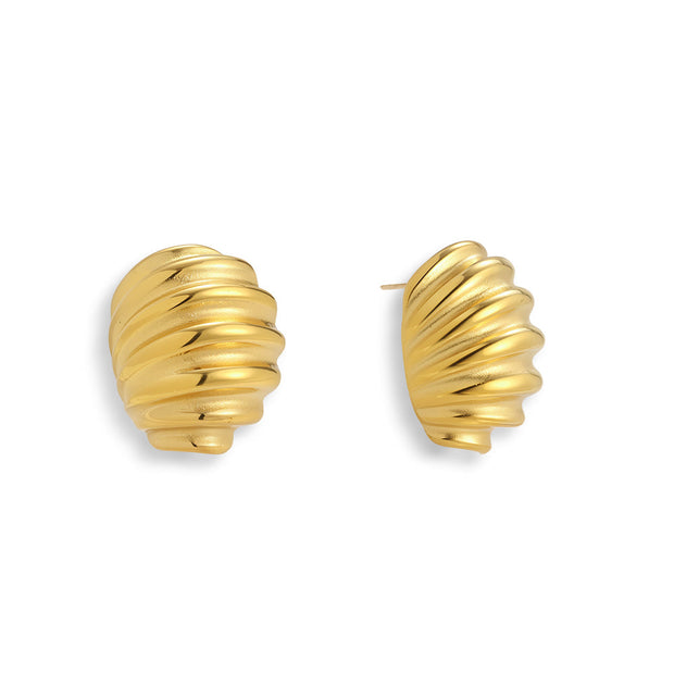 Flashback Dome Earrings