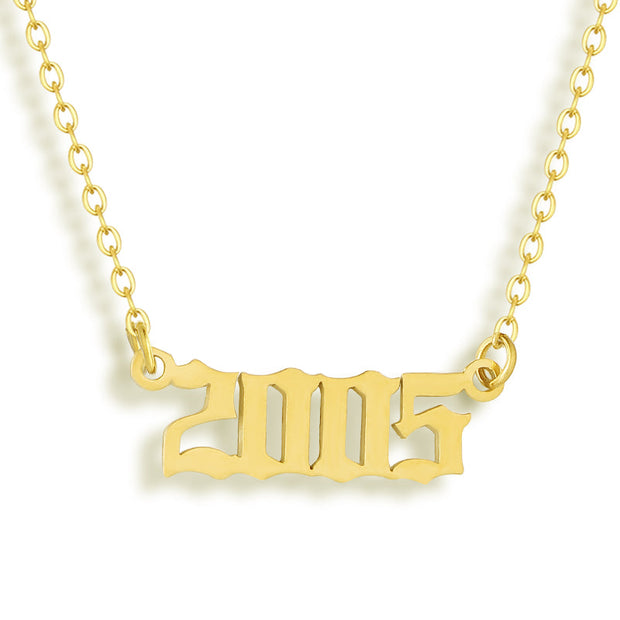 Golden Year Necklace - EVRYJEWELS