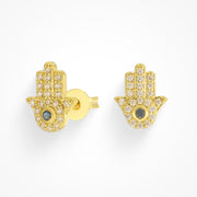 Hamsa Earrings - EVRYJEWELS