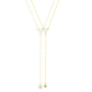 Heart of Stone Lariat Necklace - EVRYJEWELS