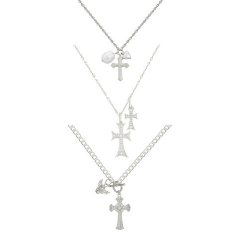 Heavenly Bundle : 3 Piece Necklace Bundle - EVRYJEWELS