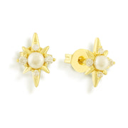 Midnight Pearl Earrings - EVRYJEWELS