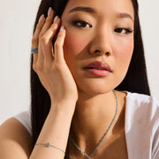 Initial Crystal Bracelet