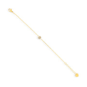 Initial Crystal Bracelet