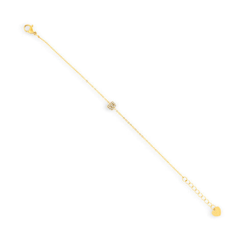 Initial Crystal Bracelet