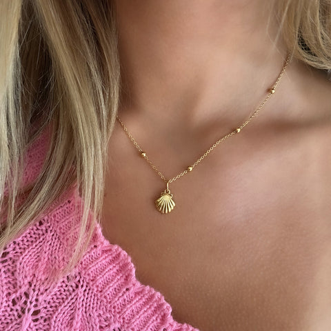 Shell Glow Necklace - EVRYJEWELS