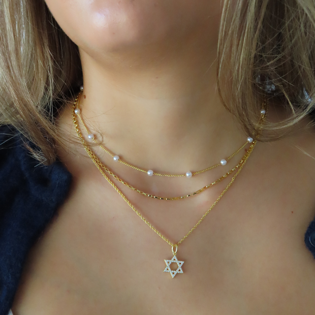 Star of David Necklace