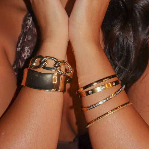 Endlessly Chained Bangle