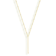 Sweet Pearl Lariat Necklace