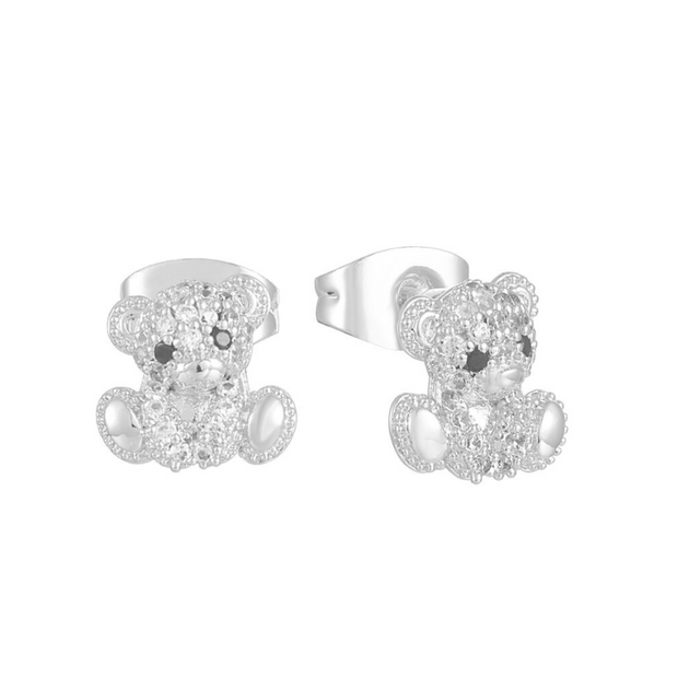Teddy Bear Earrings - EVRYJEWELS