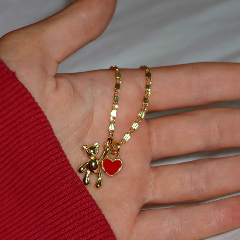 Heart & Hug Necklace