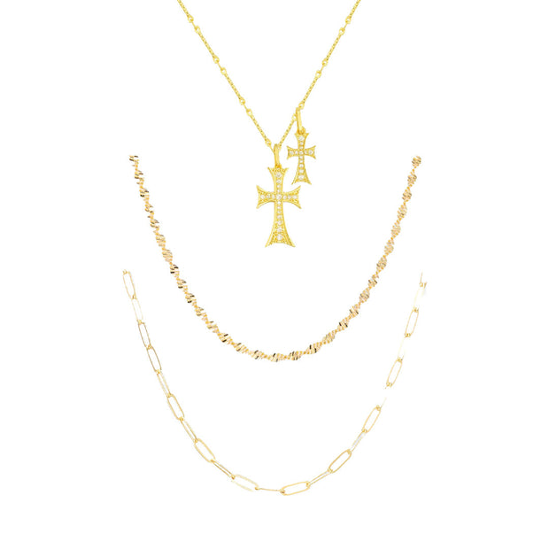 Evry Day Bundle : 3 Piece Necklace Bundle - EVRYJEWELS