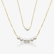 Opalina Pearl Necklace Set