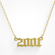 Golden Year Necklace - EVRYJEWELS