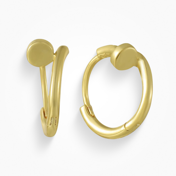 Nailed It Earrings - EVRYJEWELS