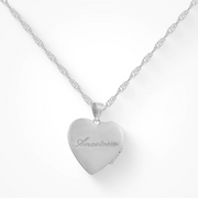 Custom/Personalized Heart Locket Necklace - EVRYJEWELS