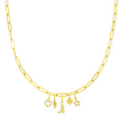 Dream Rodeo Charm Bundle Necklace - EVRYJEWELS